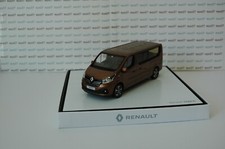 VOITURE RENAULT Trafic III Combi Grand 2018 cuivre NOREV 1/43 DEALER PACK REN 11