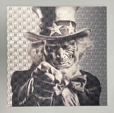 Eric Lespinasse : Œuvre sur dibond. Dimension 50 Par 50. Édition 30 Exemplaires