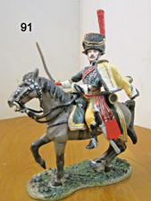 1/32 FIGURINE DEL PRADO 91 CAVALIER  HUSSARD DE BURGOS NAPOLEON EMPIRE