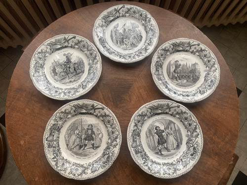 Anciennes assiettes - anciennes,