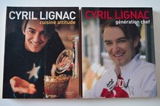 CYRIL LIGNAC : LOT 2 LIVRES CUISINE ATTITUDE + GENERATION CHEF