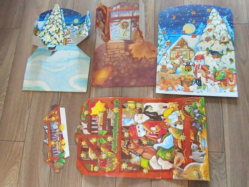 Playmobil cartons calendrier - cartons,