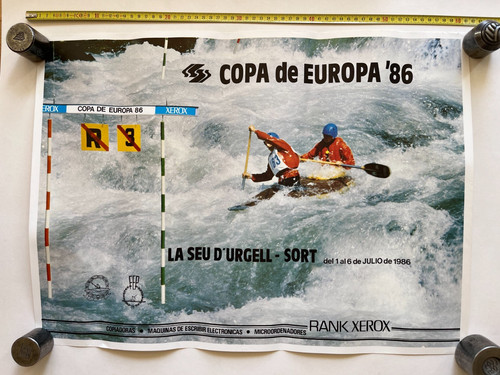 Canoe kayak europe cup - canoe, 1986