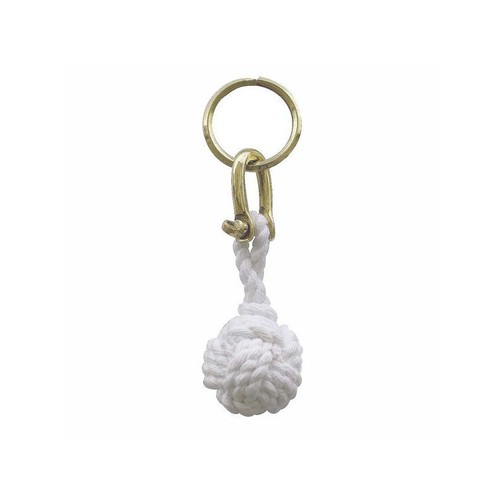 Porte cle laiton pommeau - en,