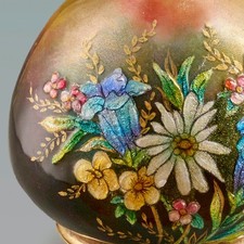 Camille Fauré, Limoges - Vase original de fleurs / Art Décoratif