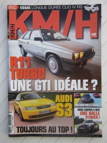 R11 turbo audi - km/h, turbo/audi