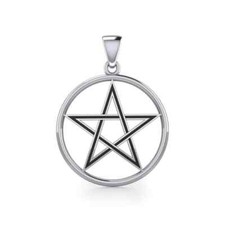 Pentacle 925 Pendentif Argent