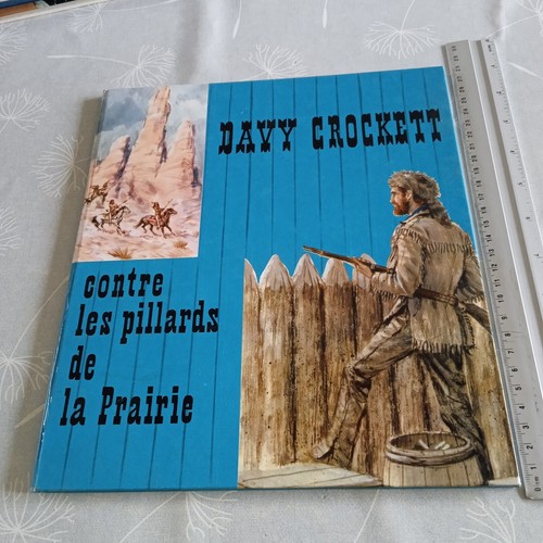 Livre illustré western davy - illustré,