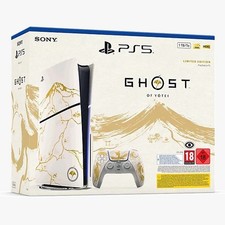 Sony Playstation 5 PS5 SLIM Console 1 To Ghost Of Yotei Gold Édition Limitée ITA