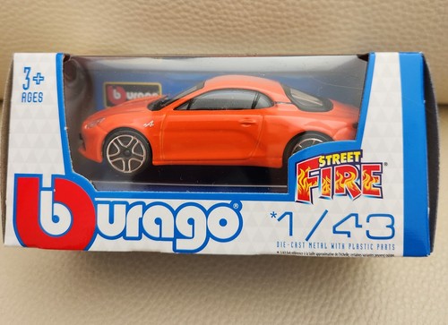 Alpine a110 orange - orange, feu