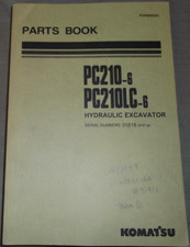 Komatsu PC210-6 PC210LC-6 Pelleteuse Pièces Manuel Livre S/N 31818-UP