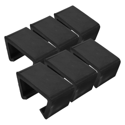 Lot clips de fixation - 6,