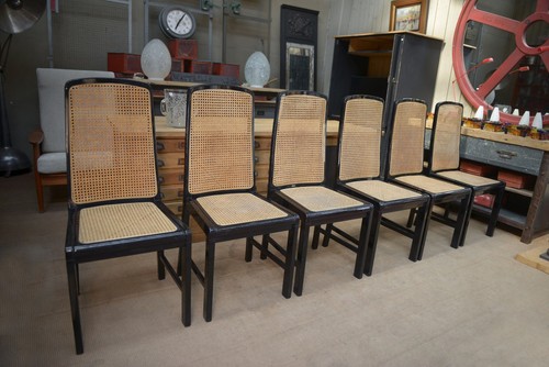 Lot chaises cannées - lot, de