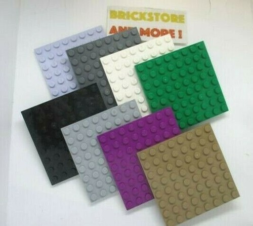 Lego plaque plate 8x8 - -,