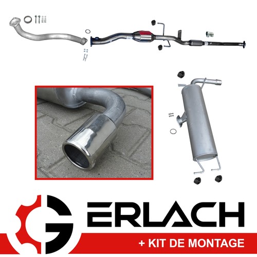 Echappement silencieux pour