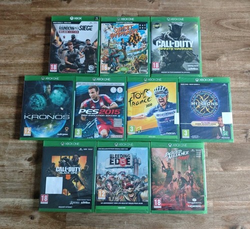Lot jeux xbox one neuf - one,