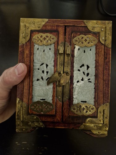 Petite boîte bijoux rangement