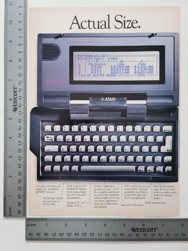 Atari portfolio pda personal - atari,