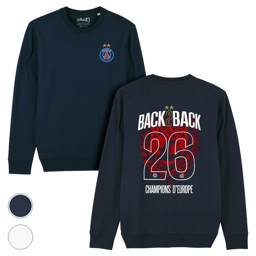 Sweat adulte psg - 2, étoiles