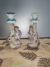 ancien Bougeoir Femme  Homme