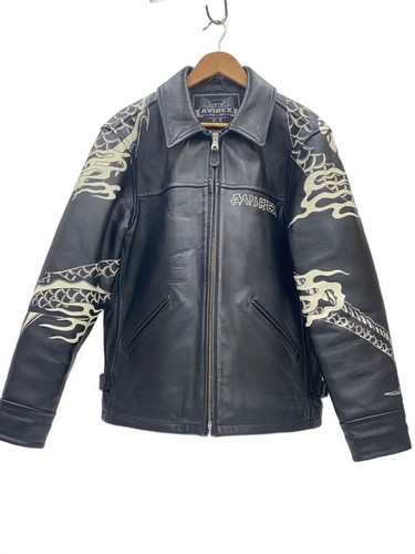 Avirex leather jacket - avirex,
