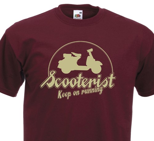 Shirt scooterist keep on - keep,