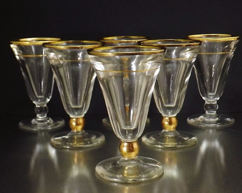 Verres anciens bistrot a - anciens,