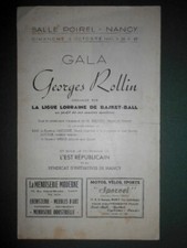 Nancy salle Poirel georges Rollin  ligue lorraine de basket ball