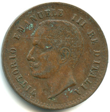 Italie 2 centesimi Victor