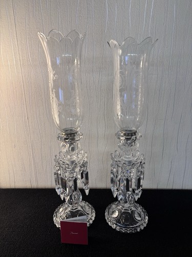 Paire chandelier cristal - en,