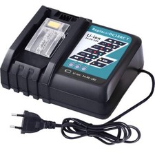 DC18RCT DC18RC 7A Chargeur Rapide de Remplacement pour Makita 14.4V-18V Batte...