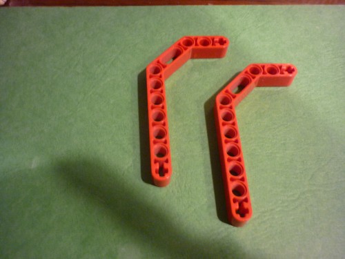 Lego technic red beam liftarm - lego,