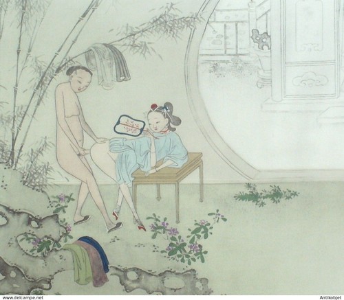 Estampe chinoise claude - chinoise, tchou