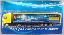 Adtruckl Ho 1/87 Camion Mercedes Actros La Poste Semi Remorque Direct Access to 