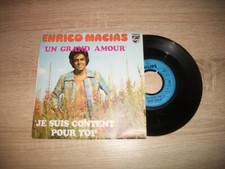vinyle 45 tours, enrico macias, un grand amour