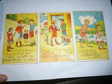 illustrateur M Cladé Huile de Table des Chartreux WILLEMS