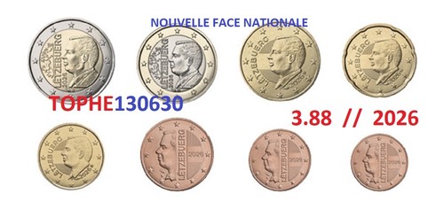 Luxembourg 2026 série - luxembourg, "sÉrie