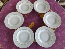 6 Assiette Creuse Porcelaine