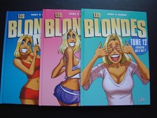 LES BLONDES : LOT 6 albums BD