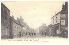 CPA 78 - SAINT ARNOULT (Yvelines) - Rue Poupinel - Edit. bougardier (animée)
