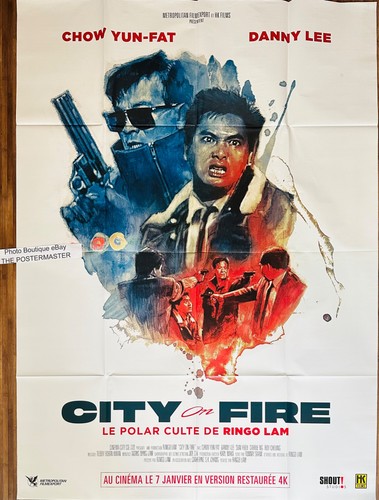 Affiche cinéma city fire - city,