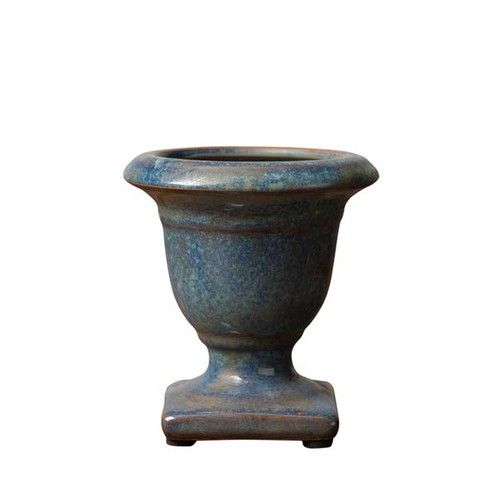Mini vasque gris bleue - , en