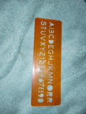 Trace Lettres Orange