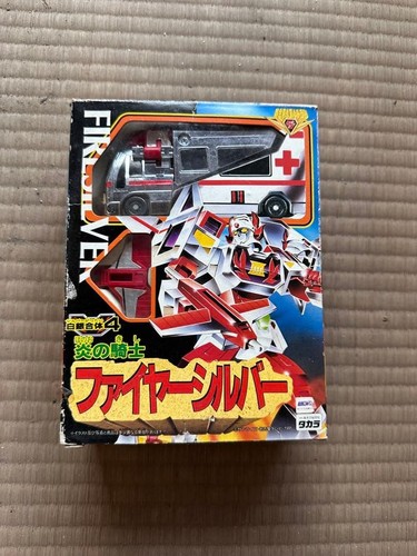 Robot ambulance fire silver - robot,