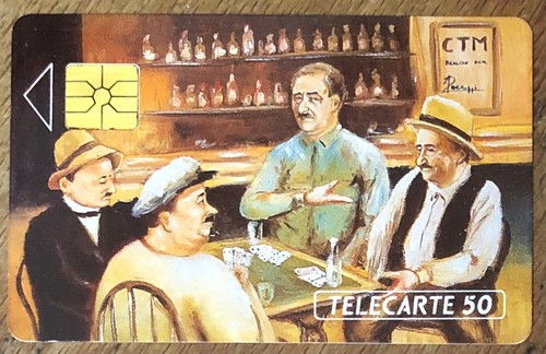 Une partie cartes telecarte - de,