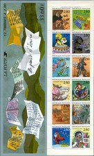 Timbre France Carnet BC2848** le Plaisir d écrire  1993