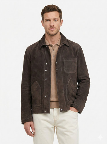 Veste homme cuir - veste, en