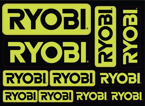 Autocollants ryobi ensemble - ryobi,