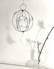 Cage rond en fil de fer recuit