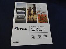 catalogue camping car rapido itineo 2022
